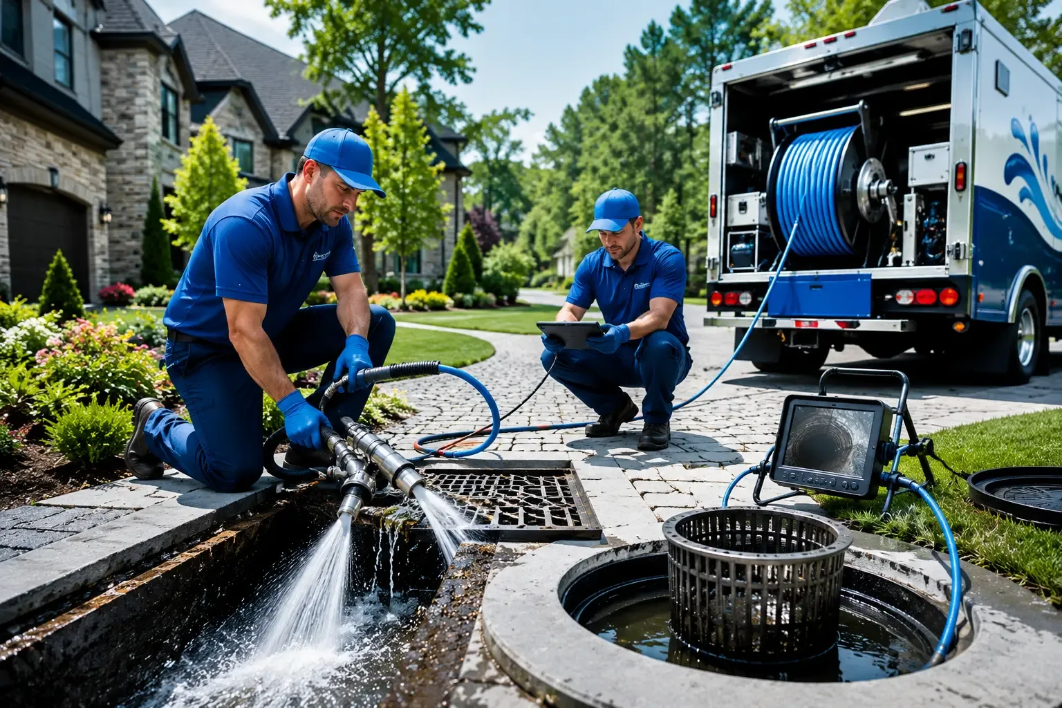 Local outdoor drain cleaning professionals in New Manchester, WV
