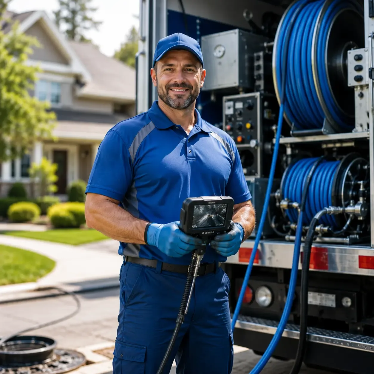 Local outdoor drain cleaning specialists in New Manchester, WV